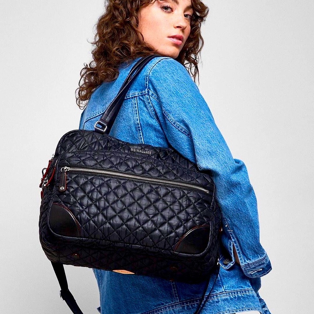 MZ Wallace Black Large Crosby